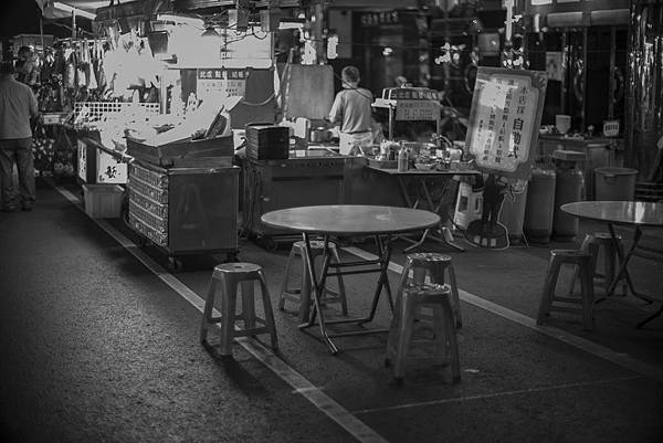 六合夜市黑白記錄Leica M-Monochrom Typ 246和Noctilux-M 50mm f1