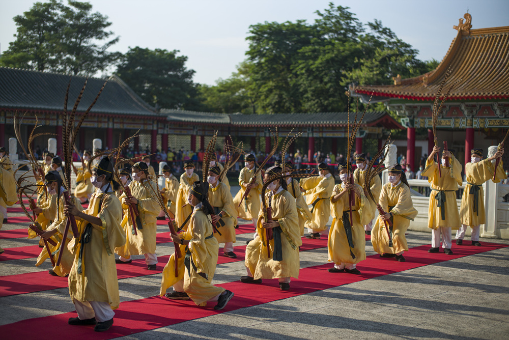 高雄孔廟祭孔大典八佾舞