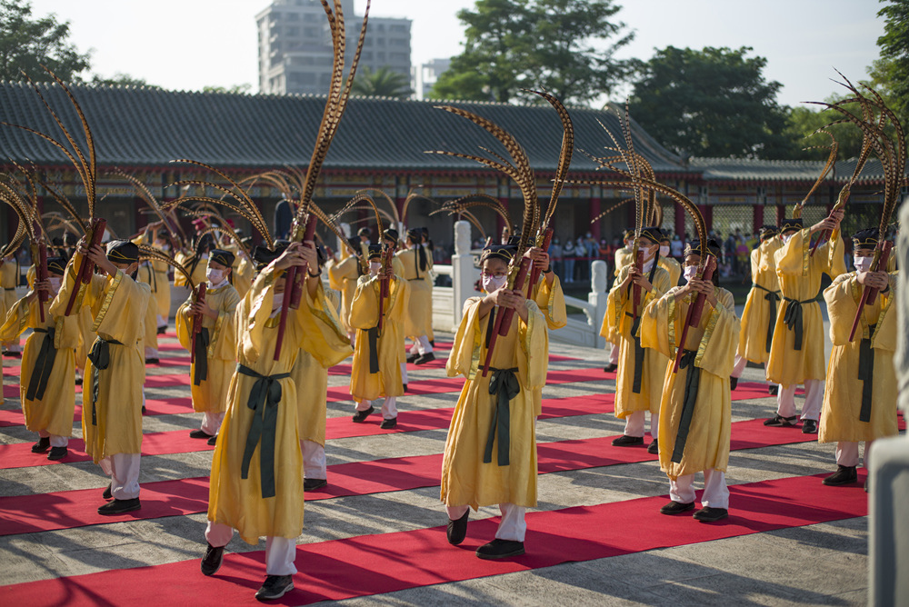 高雄孔廟祭孔大典八佾舞