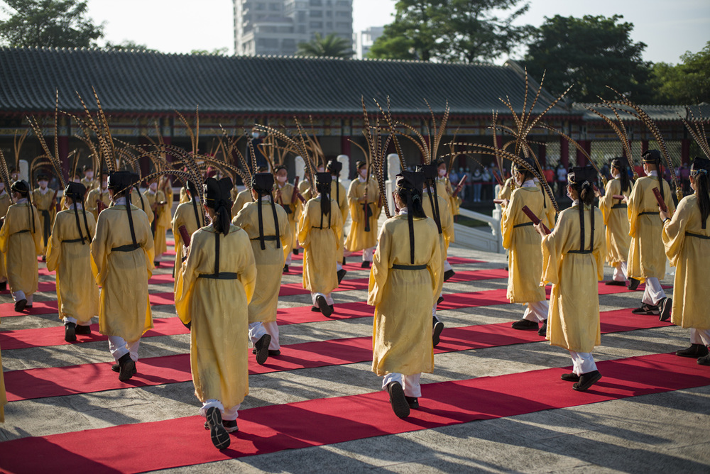 高雄孔廟祭孔大典八佾舞