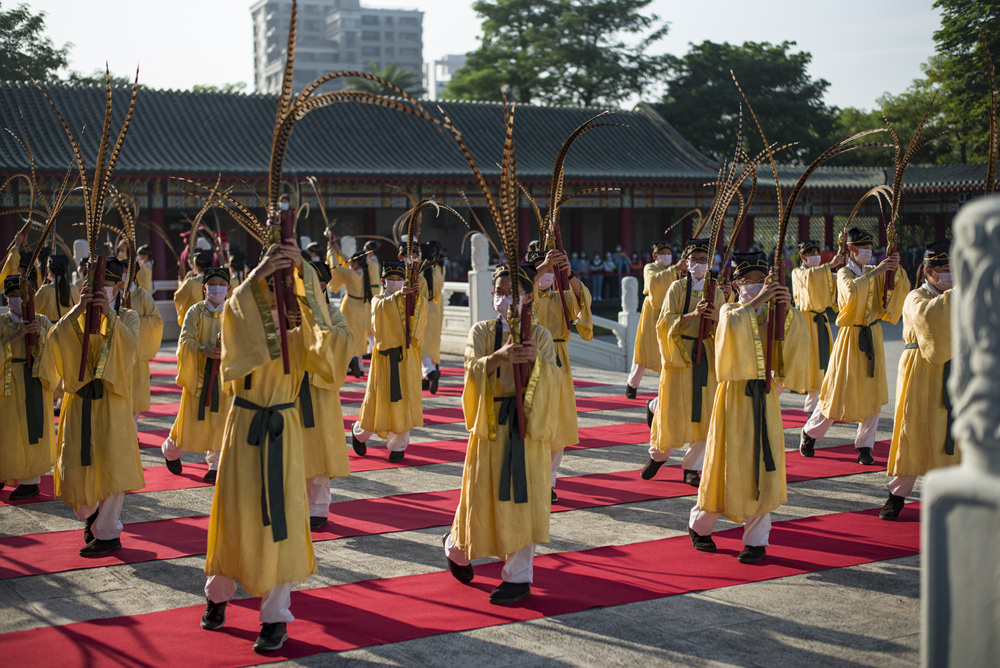 高雄孔廟祭孔大典八佾舞