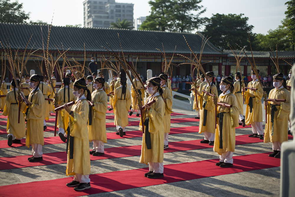 高雄孔廟祭孔大典八佾舞