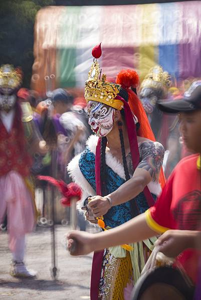 三鳳宮廟會八家將官將首