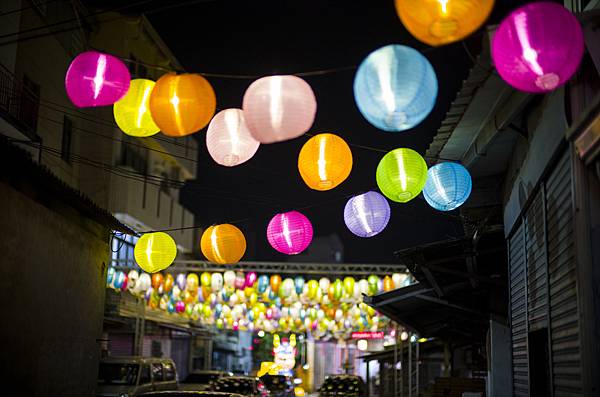 北港老街燈會攝影分享