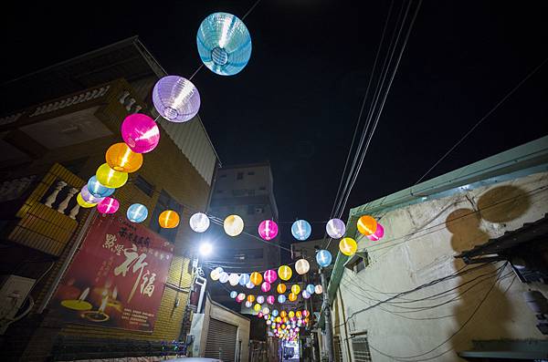 北港老街燈會攝影分享