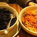 Squid Ink Spagetti & Seafood Spagetti.JPG