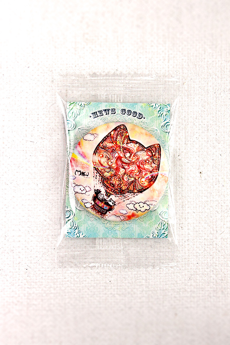 Good meow badges (44mm) - Badges & Pins - Plastic