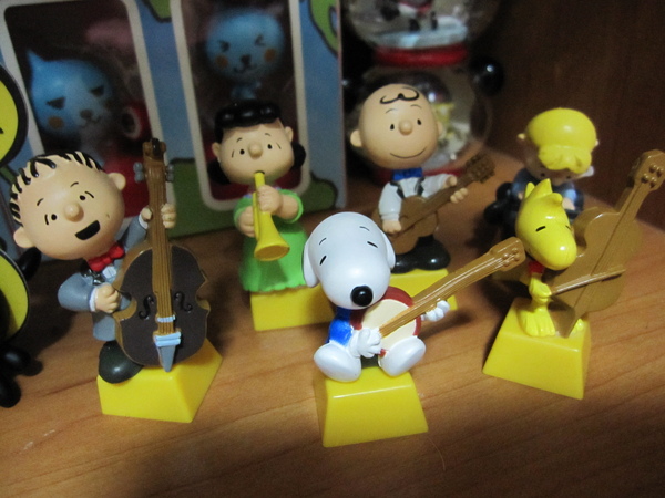 最近從箱子裡重見光明的Snoopy音樂組...