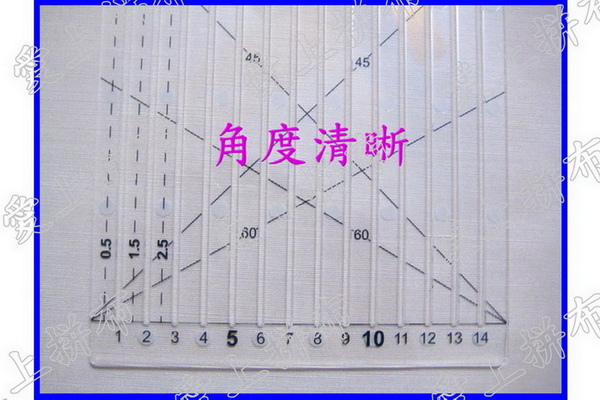 R033拼布 止滑 直線 壓線 型板 25 × 15公分3.jpg