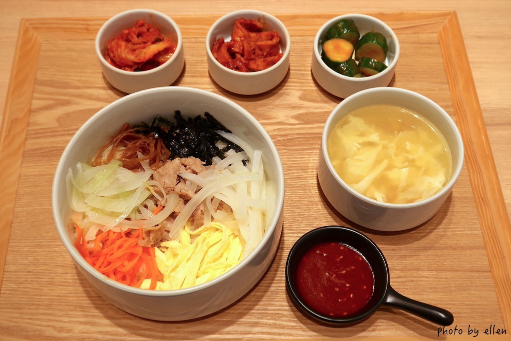 韓圓堂 中路特區 韓式飯捲 拌飯 家常韓式料理