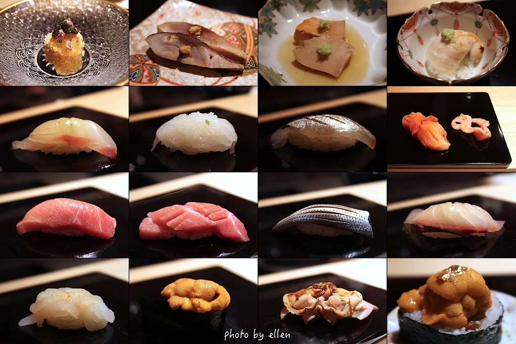 鮨 嘉仁 台北米其林一星omakase晚餐