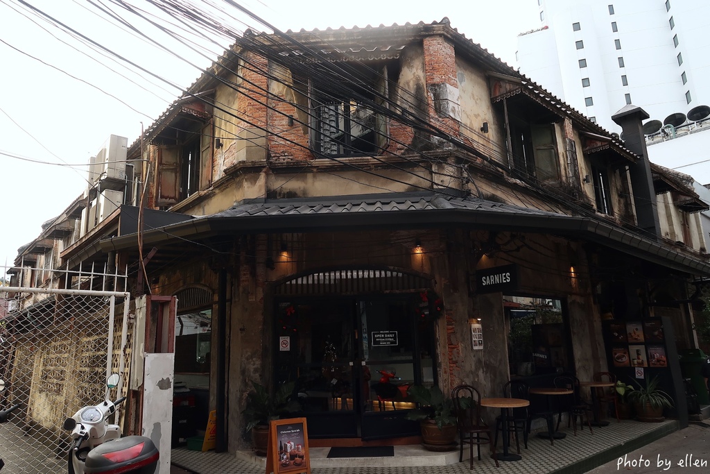 Sarnies Bangkok 曼谷舊城區 廢墟咖啡廳 Sarnies Bangkok 曼谷舊城區 廢墟咖啡廳