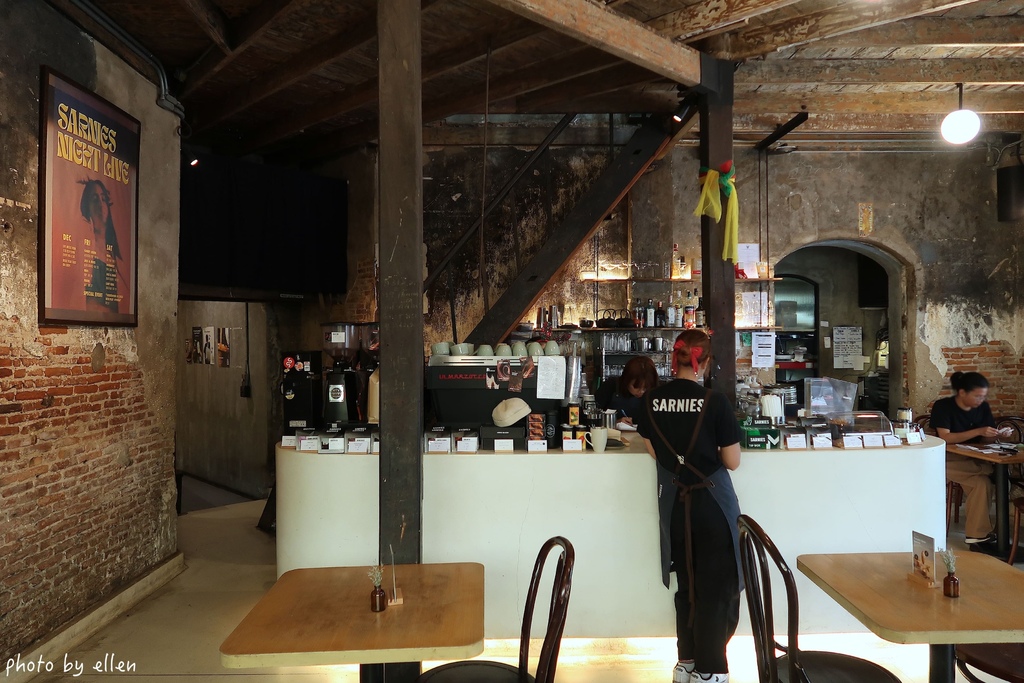 Sarnies Bangkok 曼谷舊城區 廢墟咖啡廳 Sarnies Bangkok 曼谷舊城區 廢墟咖啡廳