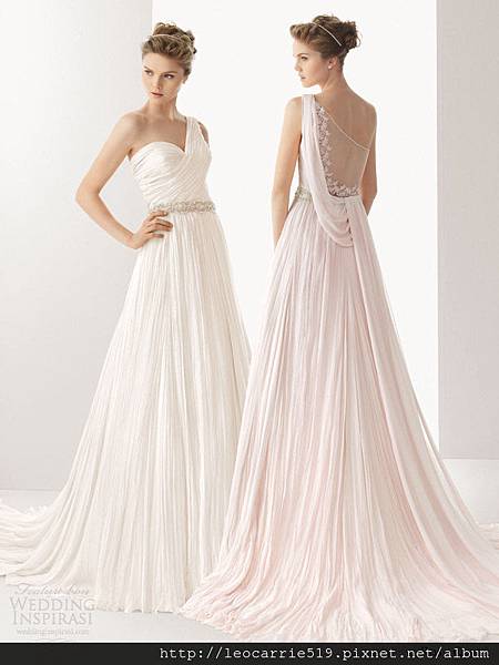 soft-by-rosa-clara-color-wedding-dresses-2014-ursina-pink-white-ivory-one-shoulder-draped-gown.jpg