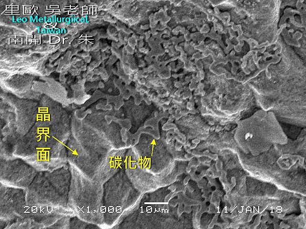 52100, SUJ 2, 晶界碳化物 grain boun