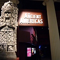 古代美洲展覽的入口