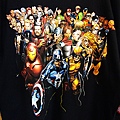 Marvel英雄T shirt