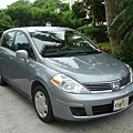 我們租的小車Nissan Versa 