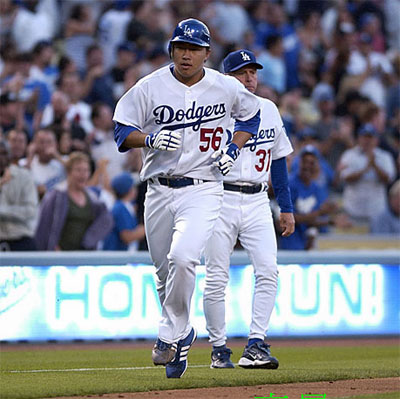 Kuo hit a homerun on 2007/6/13