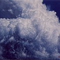 油畫　雲端　油彩、畫布　8P（台灣規格）45.5×33.0cm　1998