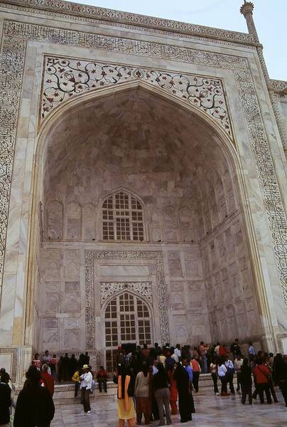 Taj Mahal墓室入口