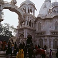 Mathura精緻的印度教寺廟