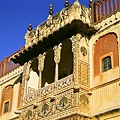 Jaipur的城市宮殿博物館 孔雀門
