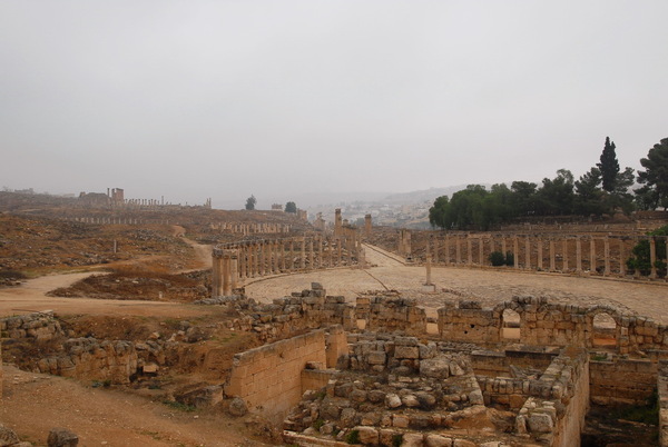 Jerash: The Forum廣場