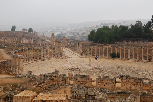 Jerash: The Forum廣場