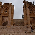 Jerash: 月神神殿入口