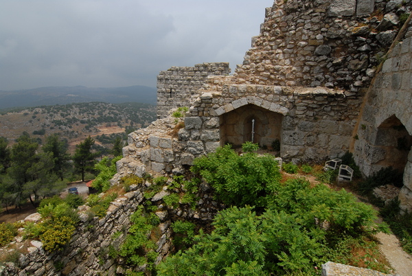 Ajloun碉堡的展望極佳