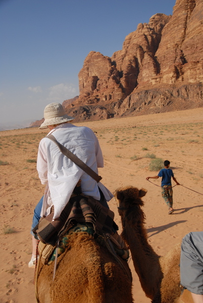 Wadi Rum: 駱駝行