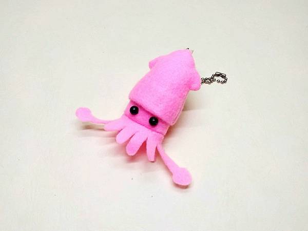 不織布 - 簡單版小魷魚 + 教學