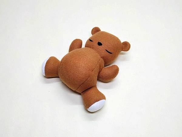 不織布 - 躺躺熊 + 教學