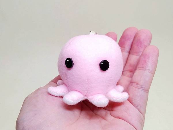 不織布 - 迷你小章魚 + 教學