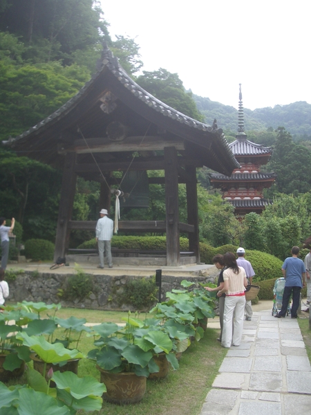 三室戶寺- 鐘樓＆三重塔