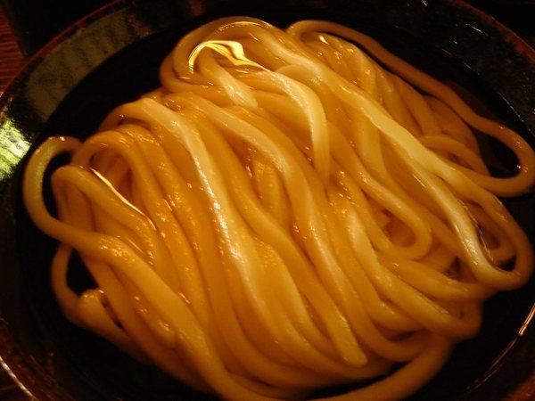 四國村わら家---釜あげうどん