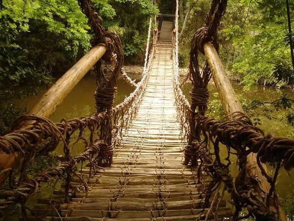 四國村---仿祖谷籐橋