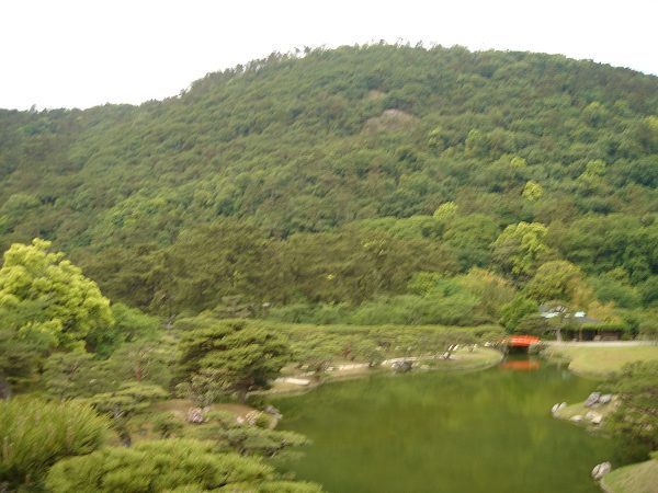 栗林公園---芙蓉峰