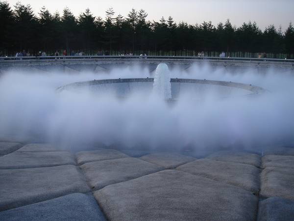 モエレ沼公園---海の噴水