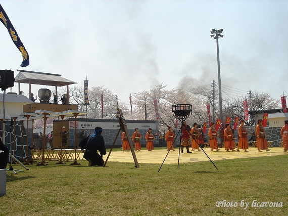 天童舞鶴山公園-人間將棋