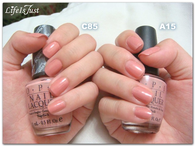 Nail Salon粉嫩opic85a15試色 At Lifeisjust0414的部落格