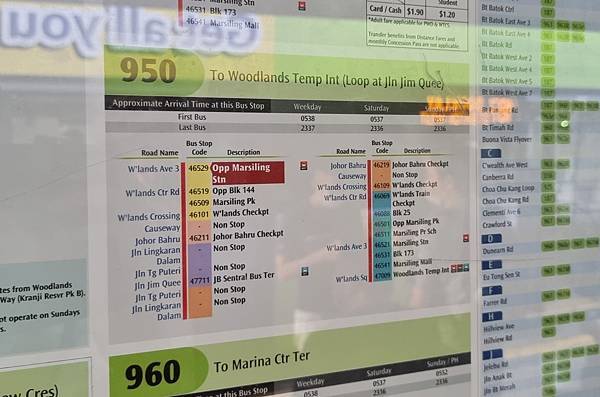 從新加坡前往馬來西亞新山準備及注意事項