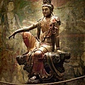 南無水月觀音菩薩 Liao Dynasty Guan Yin statue