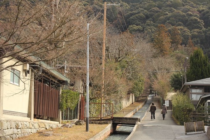 往南禪寺的巷弄風景 往南禪寺的巷弄風景
