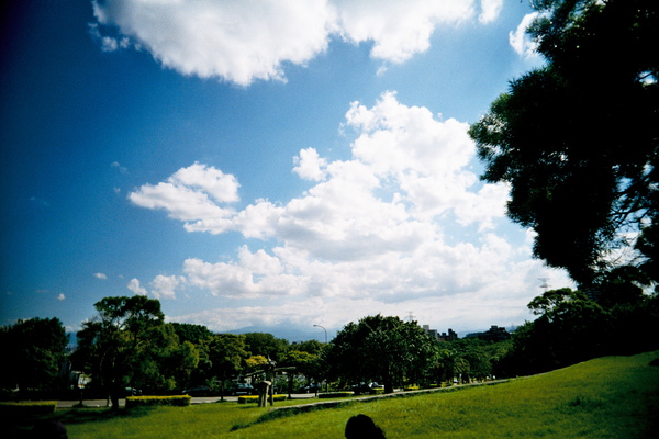 藍天白雲