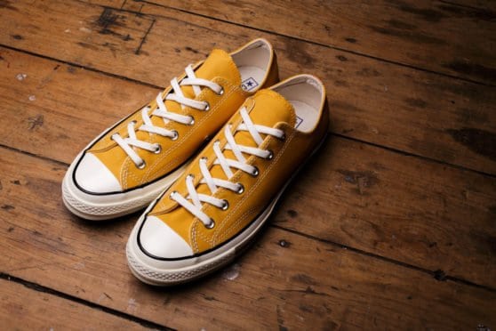 converse 1970 yellow low