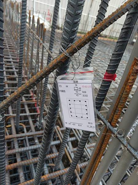 柱位鋼筋圖 柱位鋼筋圖