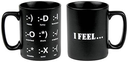 black mug