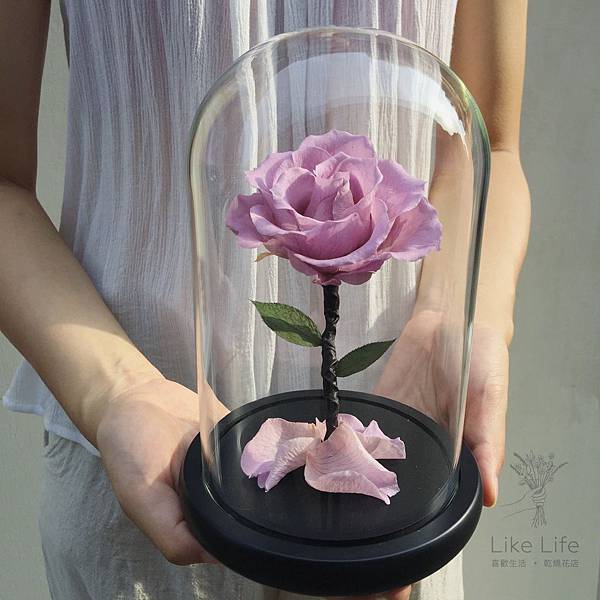 永生花玫瑰玻璃罩,台北永生花玫瑰推薦,喜歡生活乾燥花店 永生花玫瑰玻璃罩,台北永生花玫瑰推薦,喜歡生活乾燥花店